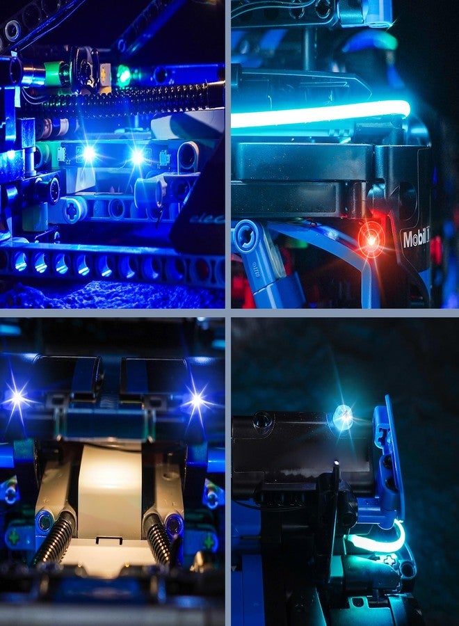 أضواء BrickBling LED متوافقة مع سيارة السباق Lego Technic Porsche GT4 e-Performance، طقم إضاءة إبداعي متوافق مع Lego 42176 (أضواء فقط، بدون نموذج) - Image 5